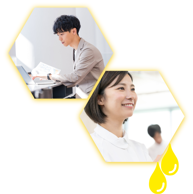 皆様の働きたいを 心からサポート致します。